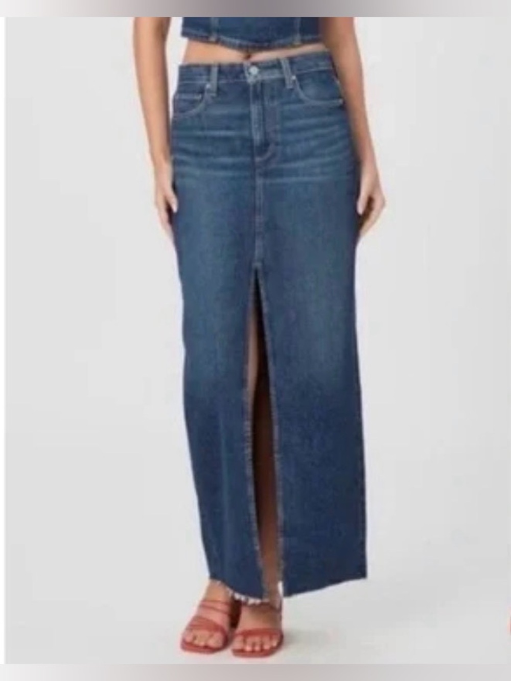 NWT Paige Denim Maxi Skirt - Size 10/30